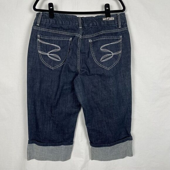 Seven7 High Rise Cuffed Denim Capri - Women’s 18 - Picture 2 of 7